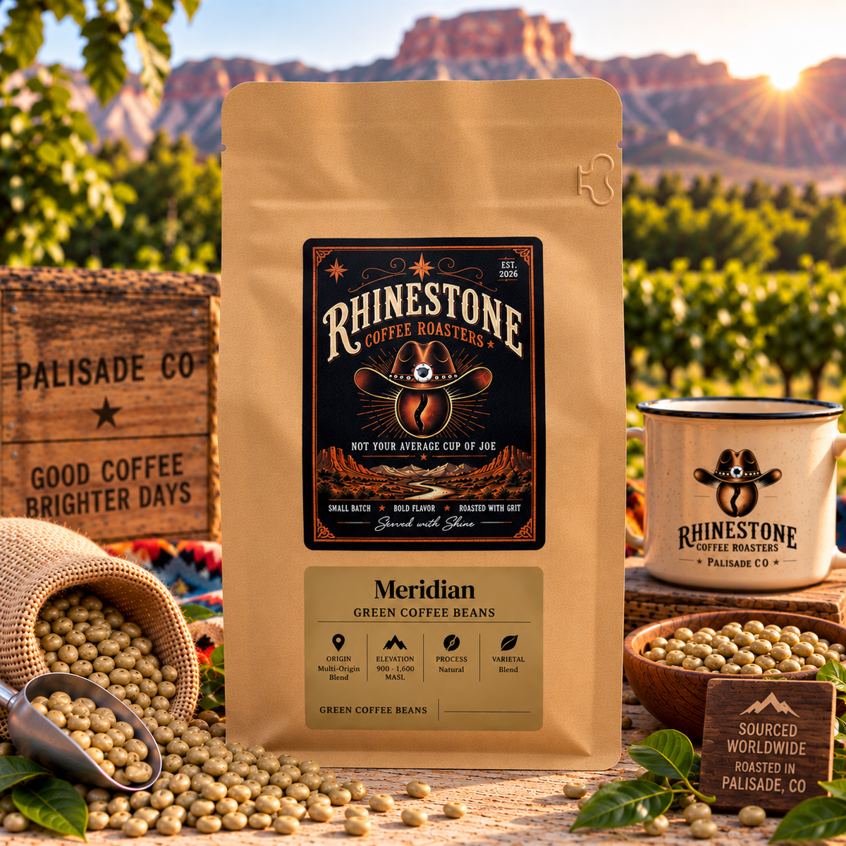 Meridian Green Coffee Beans